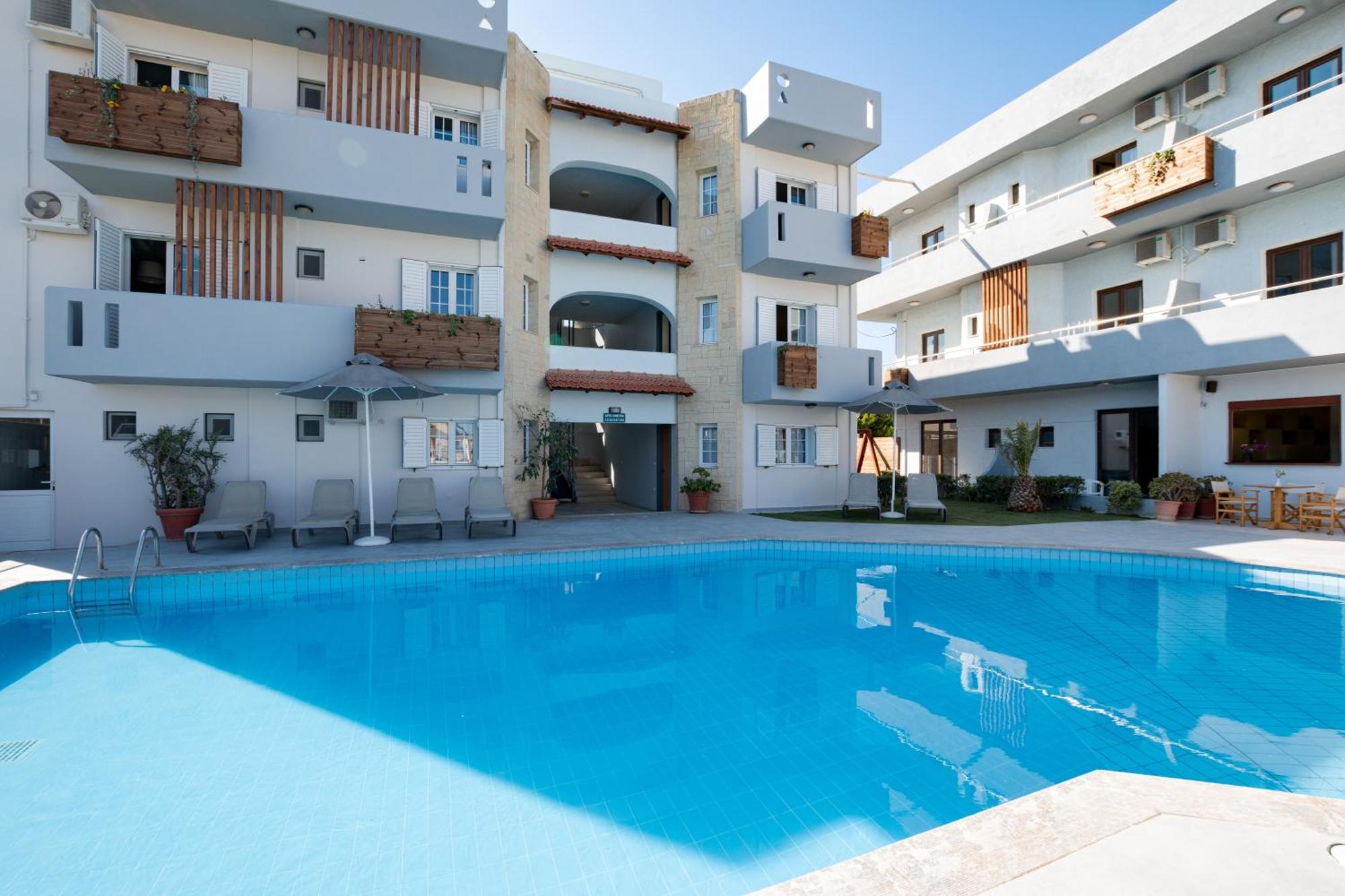 Dimitra Hotel & Apartments By Omilos Hotels Kokkini Hani Екстериор снимка